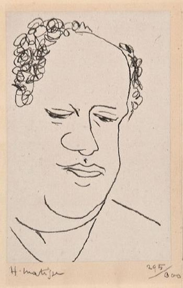 Portrait de René Lerich by Henri Matisse