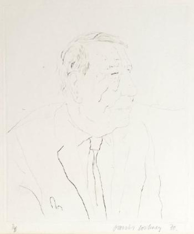 W.H. Auden by David Hockney