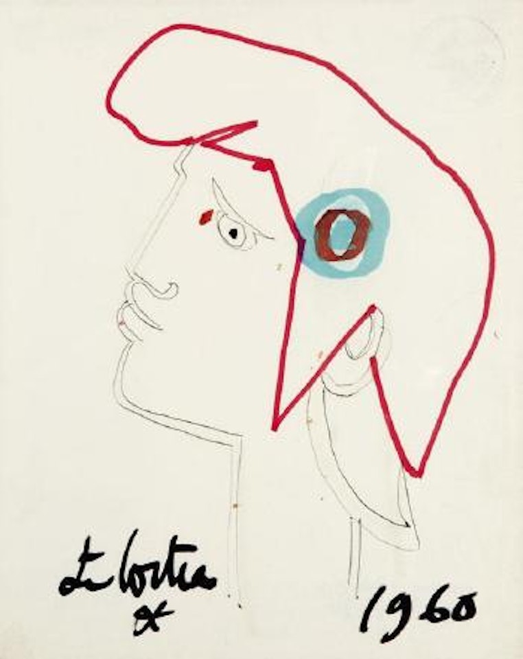 Marianne de profil by Jean Cocteau