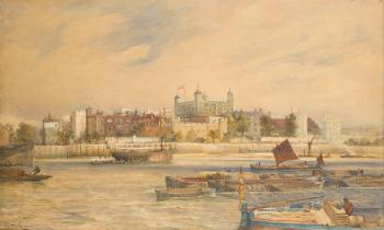 Her Majesty's Tower by Thomas Bush Hardy