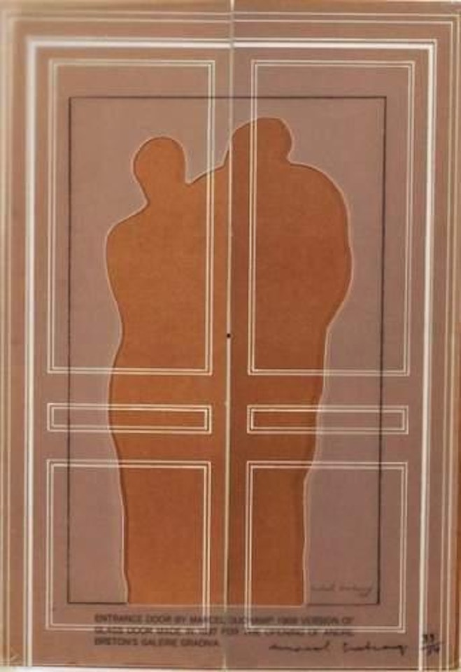 Entrance Door by Marcel Duchamp