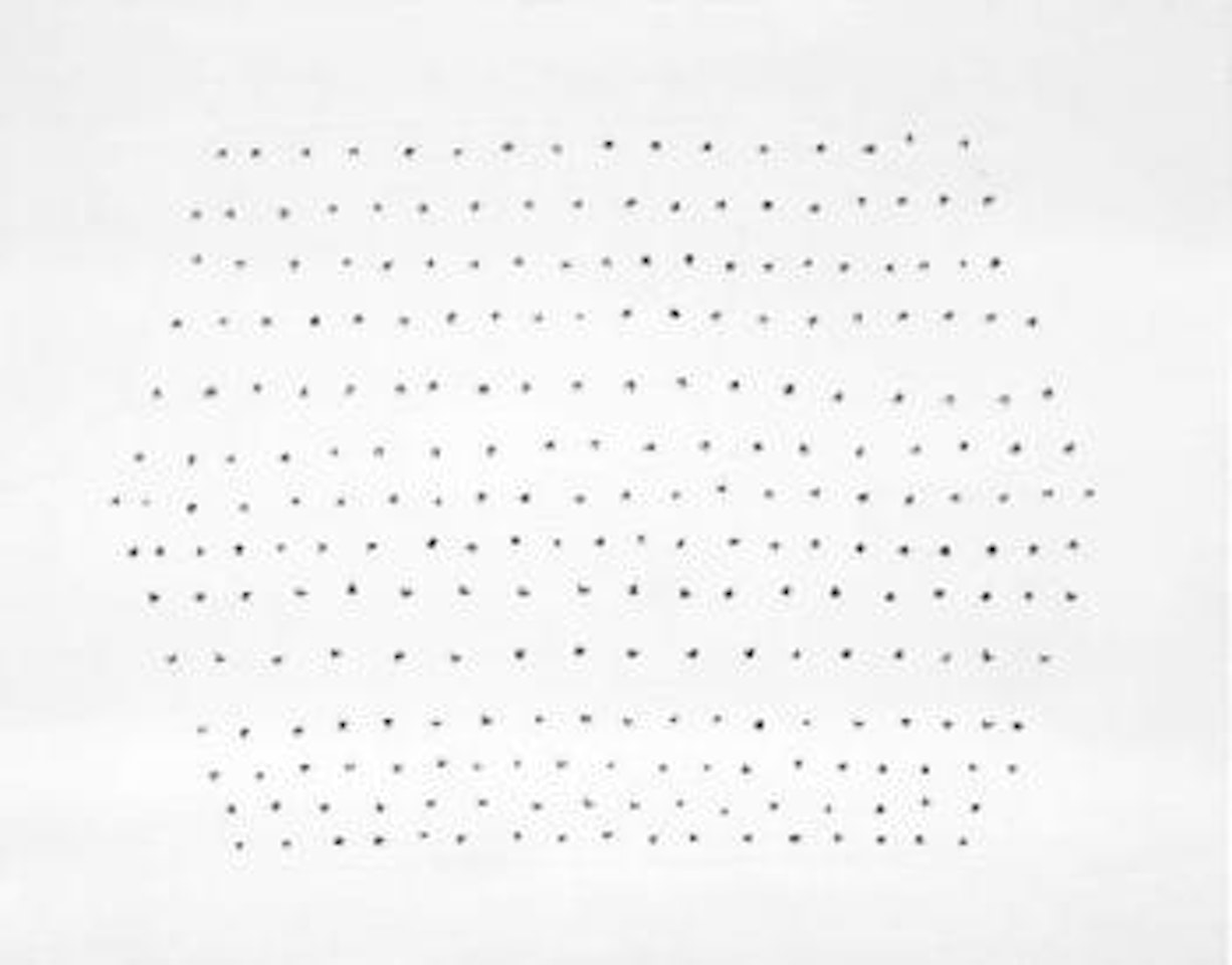 Concetto spaziale by Lucio Fontana