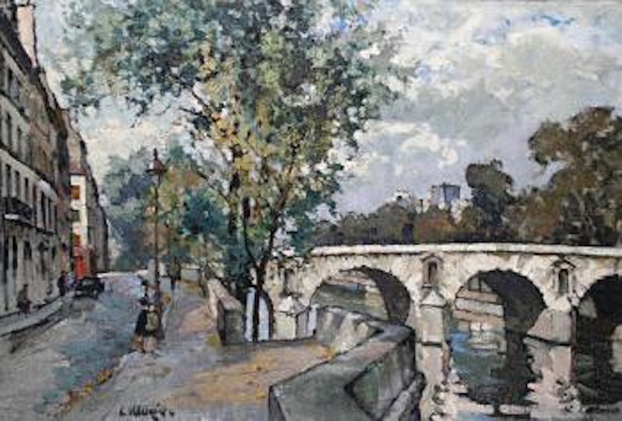 Le Quai D'Anjou by Constantin Kluge