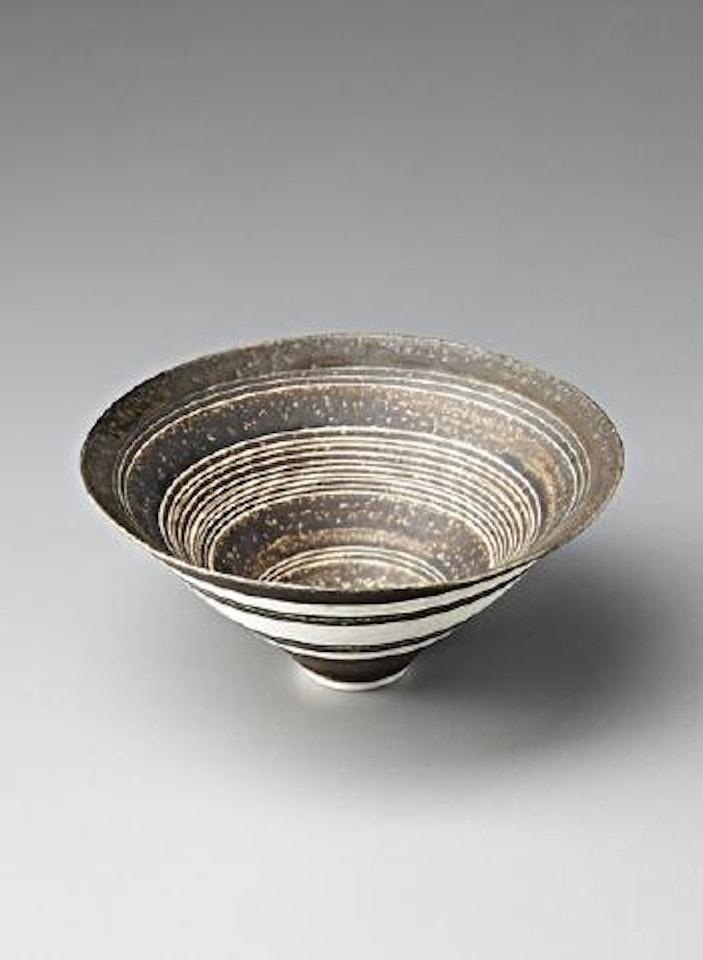 Conical bowl by Lucie Rie