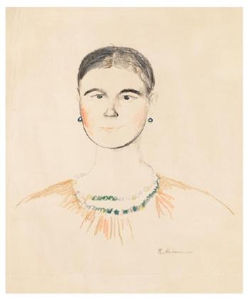 Young peasant woman by Filip Malyavin