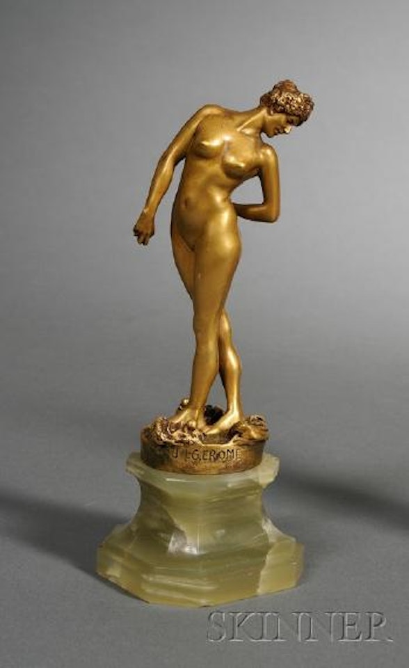 Figure of a nude nymph by Jean Léon Gérome