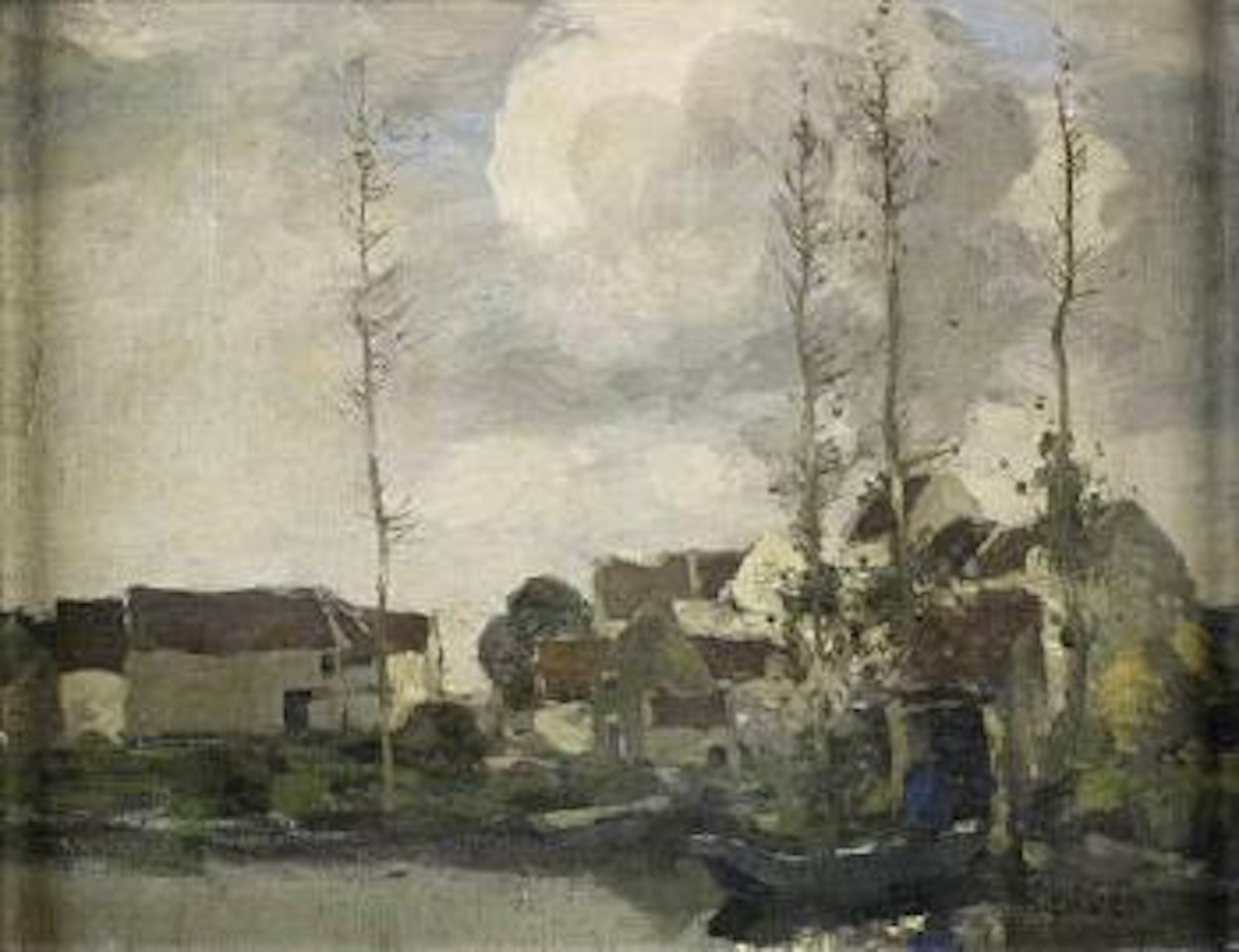 A French village by David Gauld