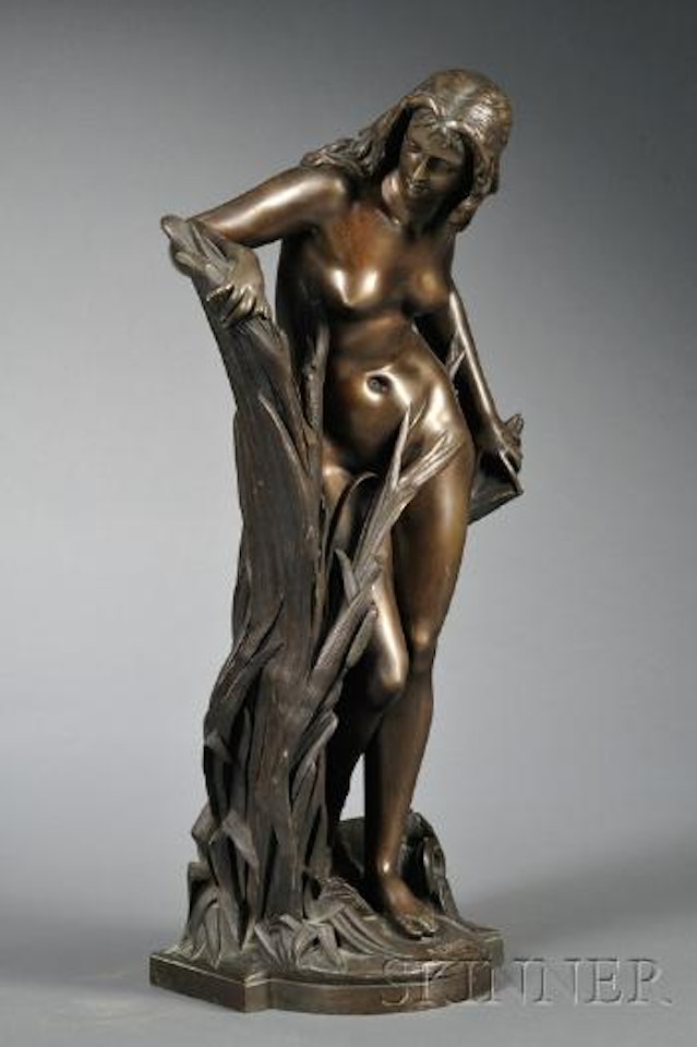Nude bather by Albert-Ernest Carrier-Belleuse