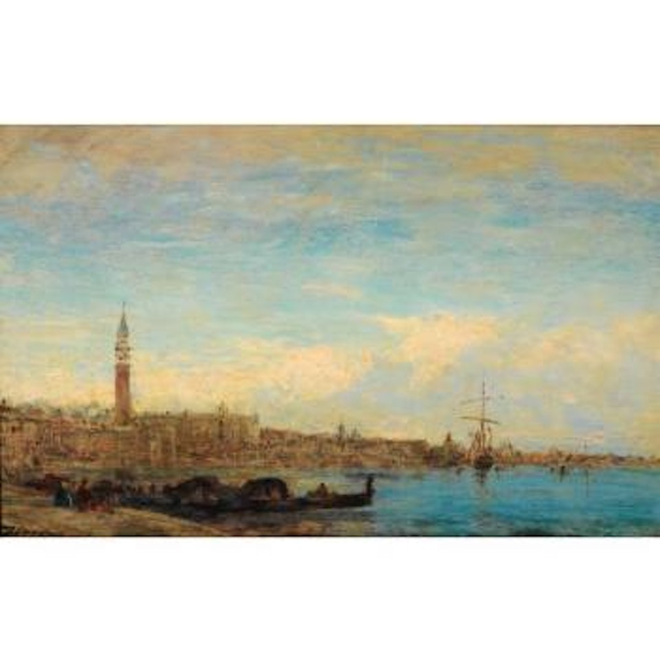 Vue De Venise, Lumière Du Matin by Félix Ziem
