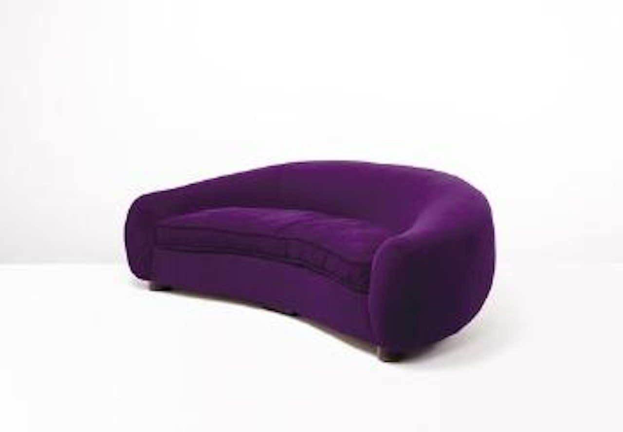 Rare Ours Polaire sofa by Jean Royere