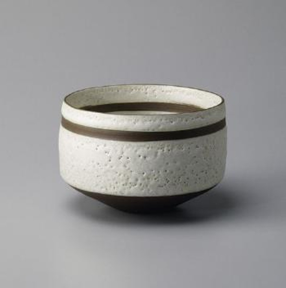 Straight-sided bowl by Lucie Rie