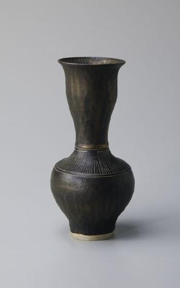 Byzantine-style vase by Lucie Rie