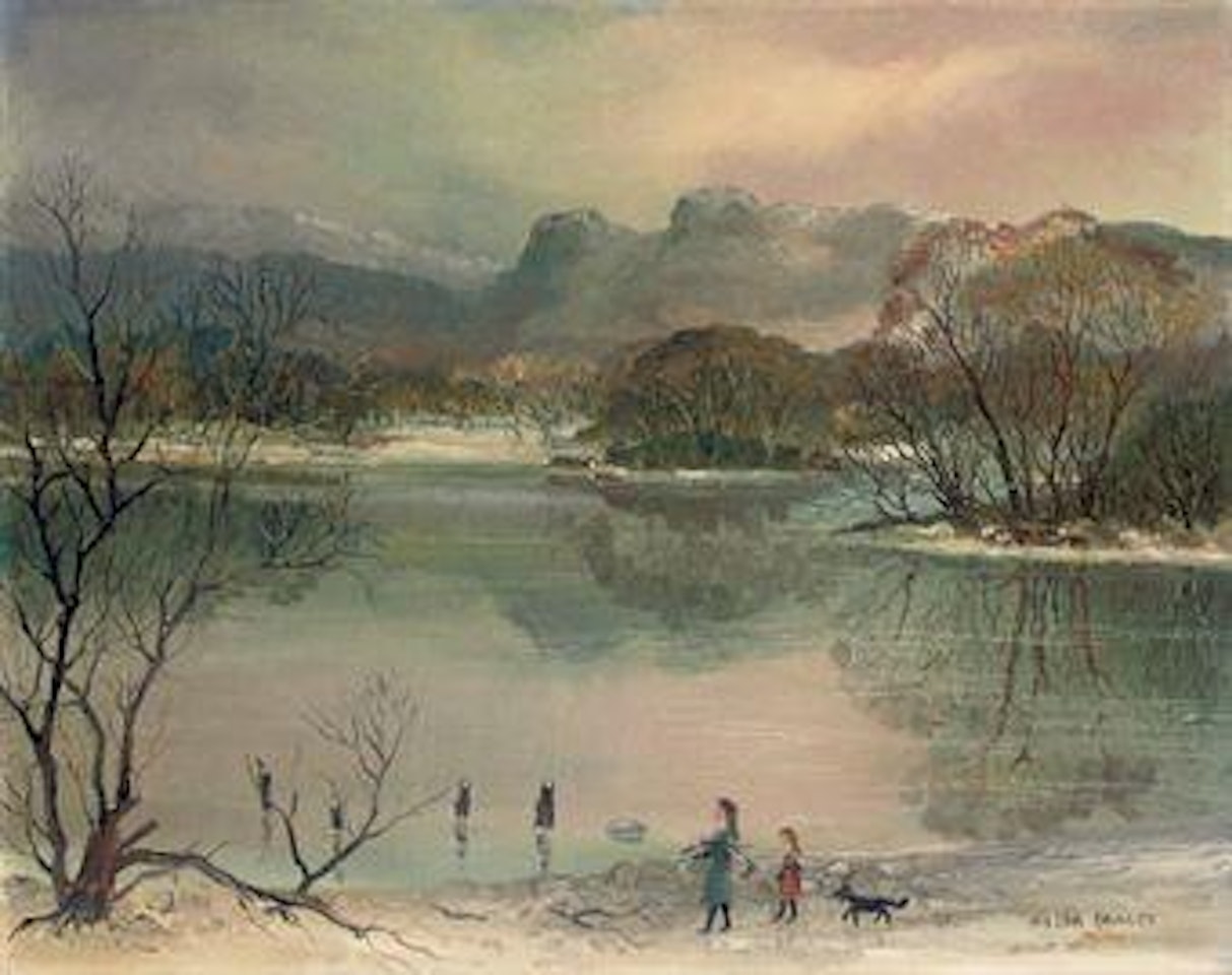 The First Snow of Winter by Helen Bradley
