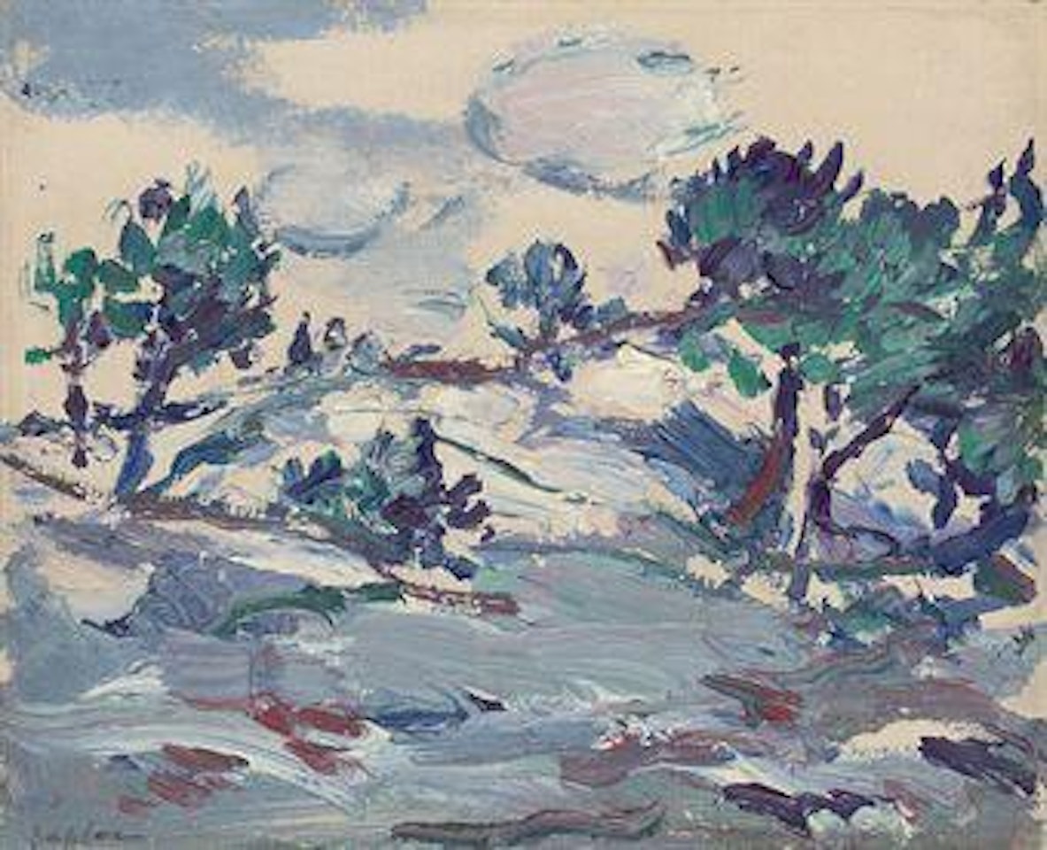 Paris Plage by Samuel John Peploe