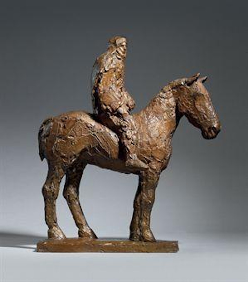 Horse And Rider (Robed) by Elisabeth Frink