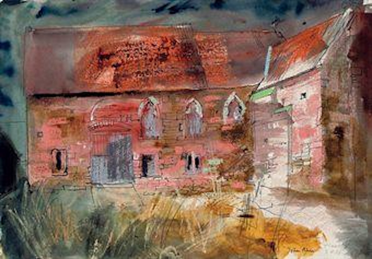 Flanesford Priory, Ross-on-Wye by John Piper