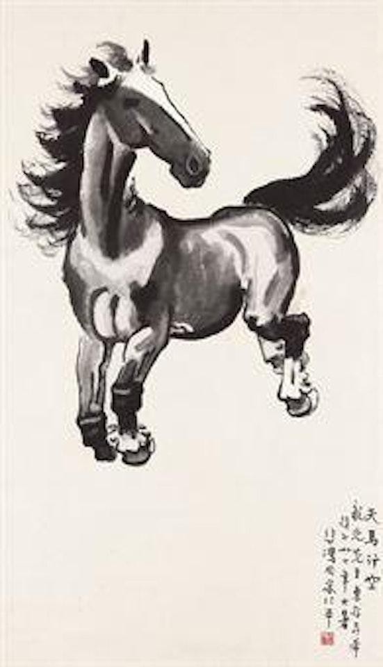 Horse by Xu Beihong
