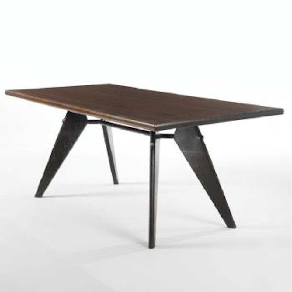 An Important And Rare Dining Table by Jean Prouvé
