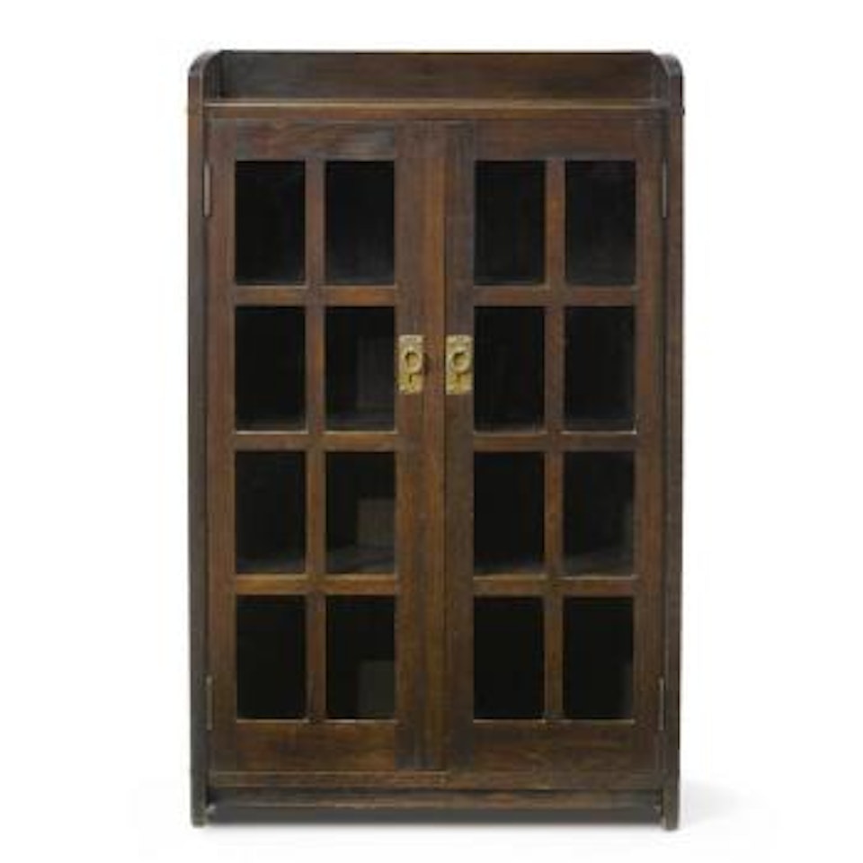 Two-door Bookcase by Gustav Stickley