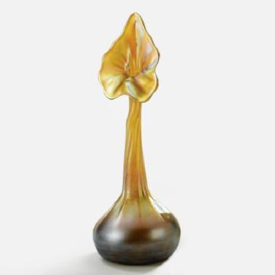 Jack-in-the-pulpit Vase by Tiffany Studios