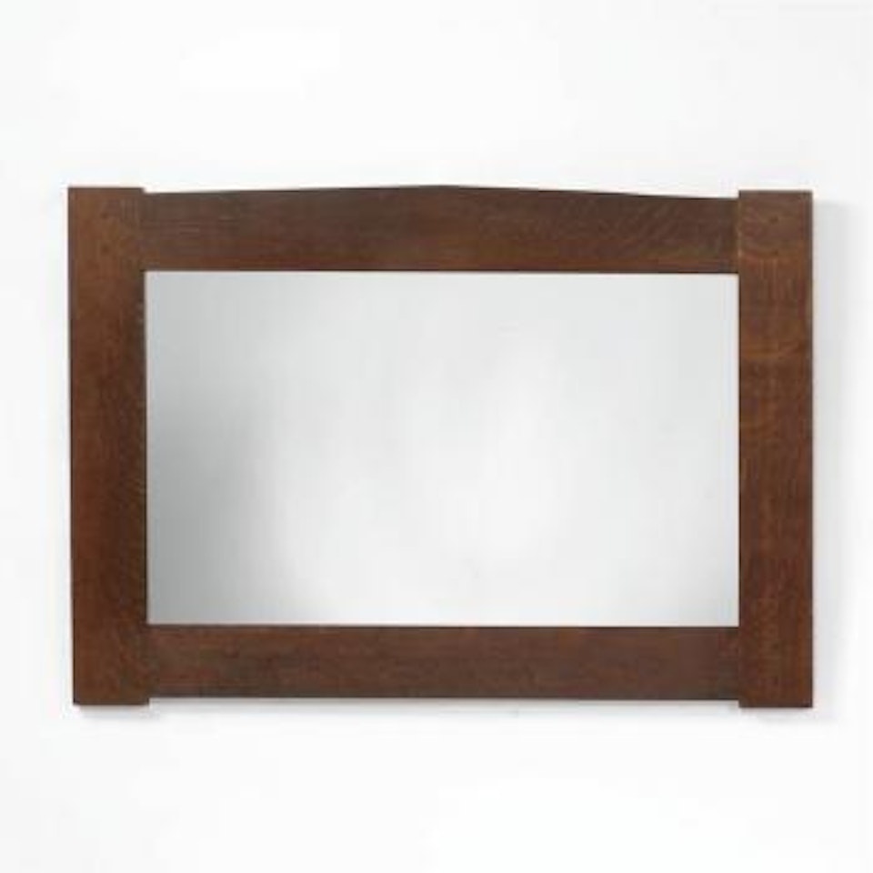 A Rare Mirror by Gustav Stickley