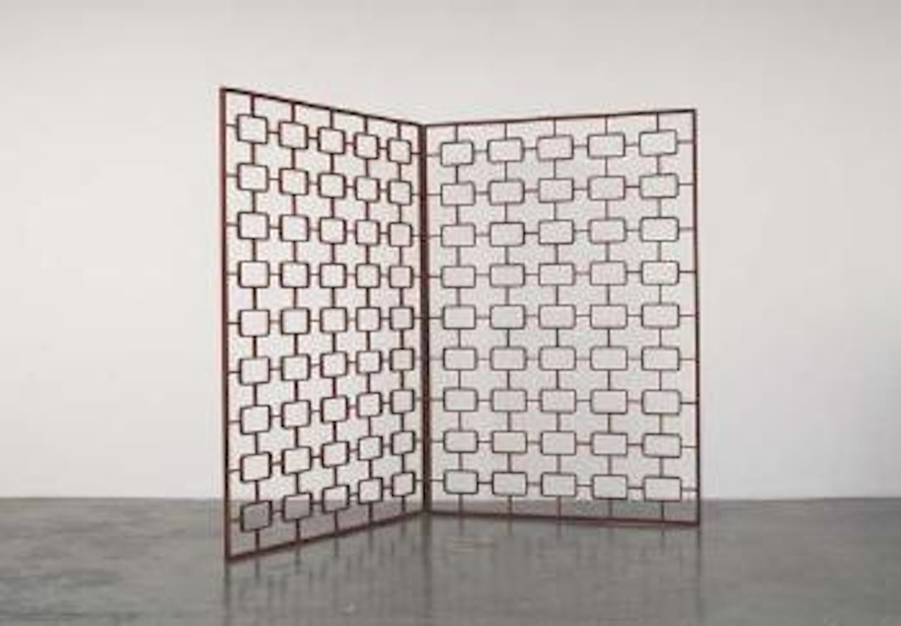Pair of architectural panels by Jean Royere