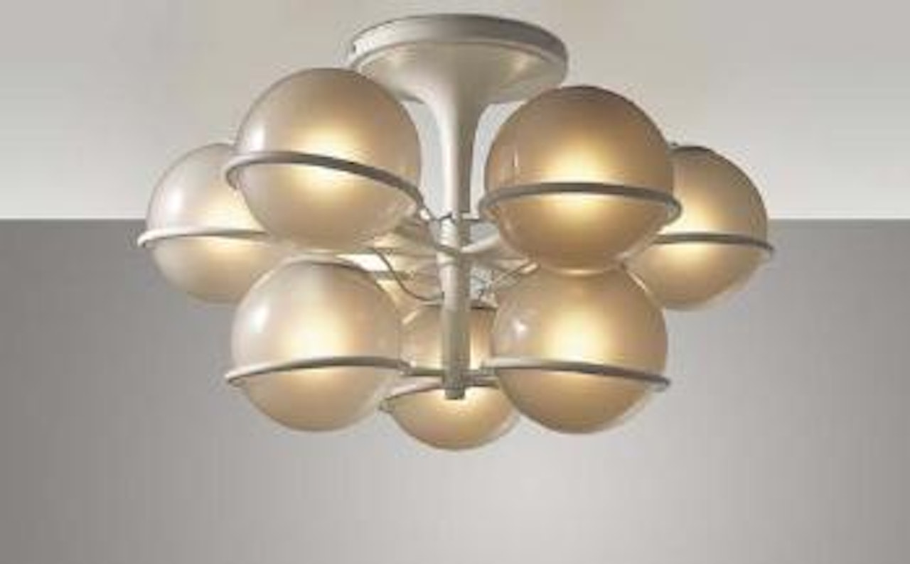 Ceiling light by Gino Sarfatti