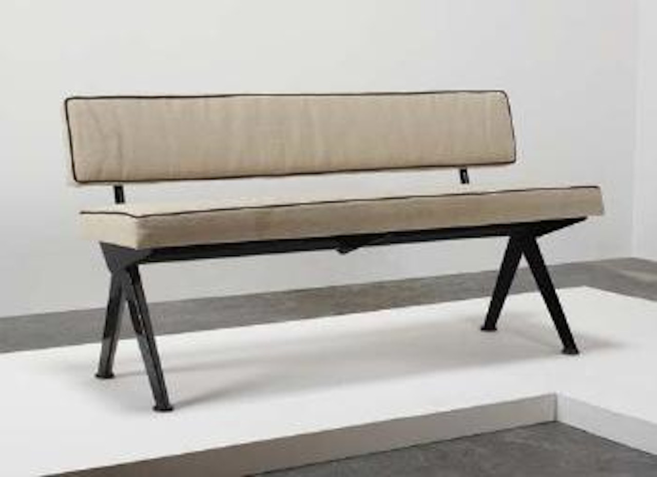 Marcoule bench by Jean Prouvé
