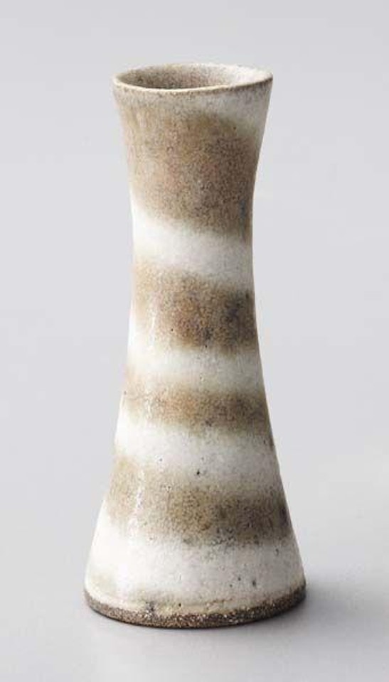 Small waisted vase by Lucie Rie