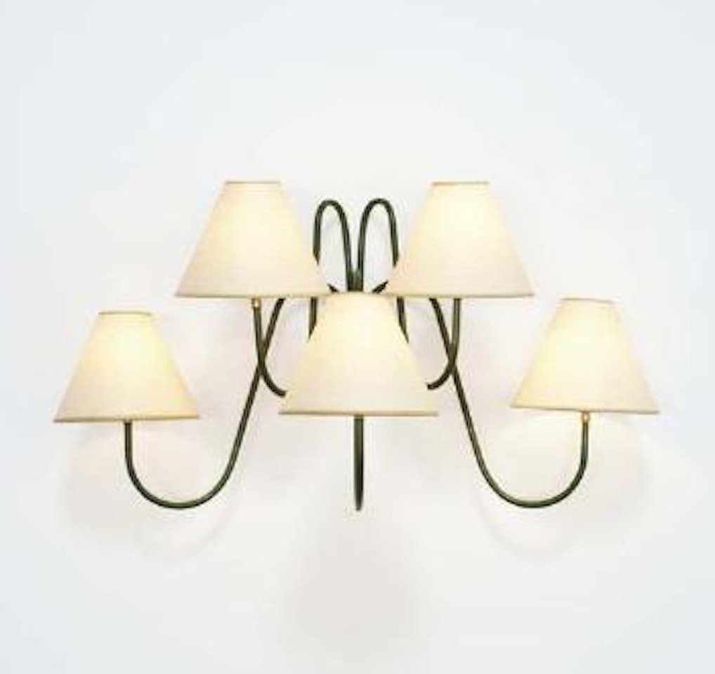 Five-arm Bouquet wall light by Jean Royere