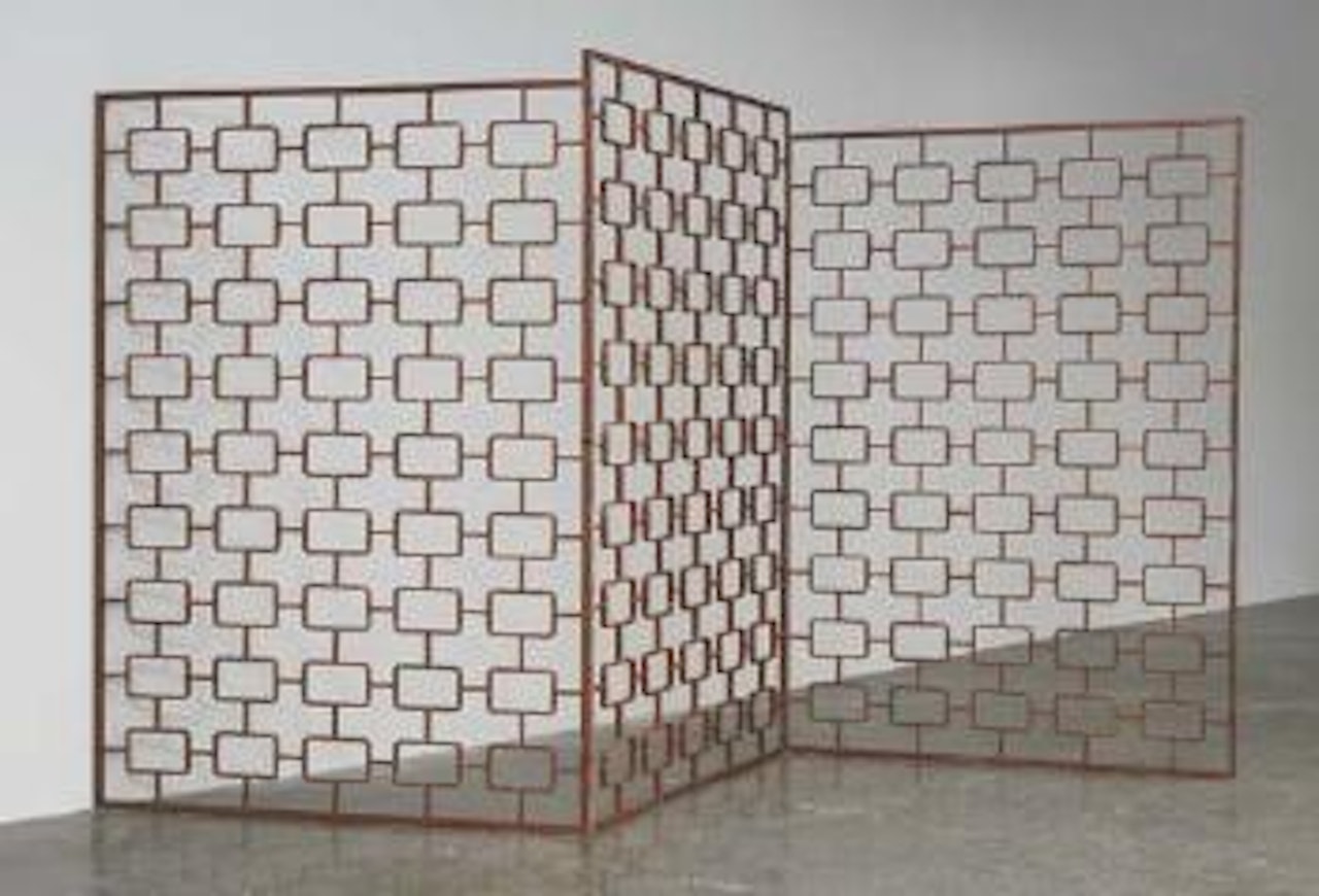 Set of three architectural panels by Jean Royere