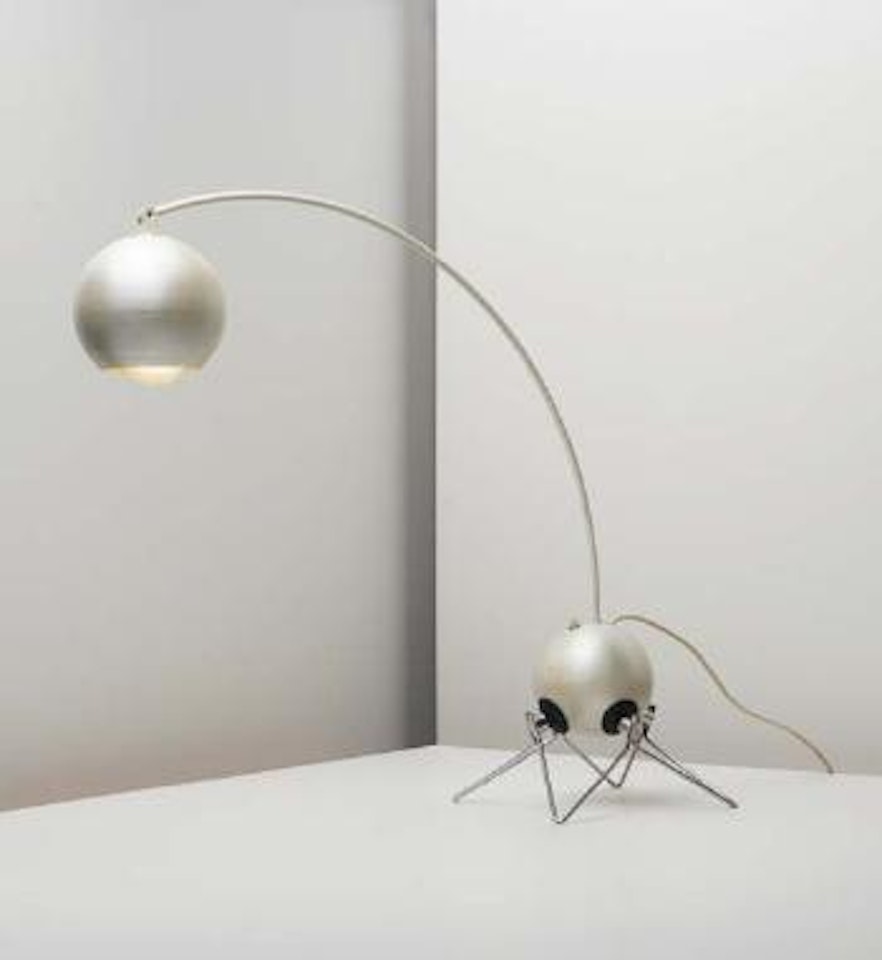 Rare adjustable table lamp by Gino Sarfatti