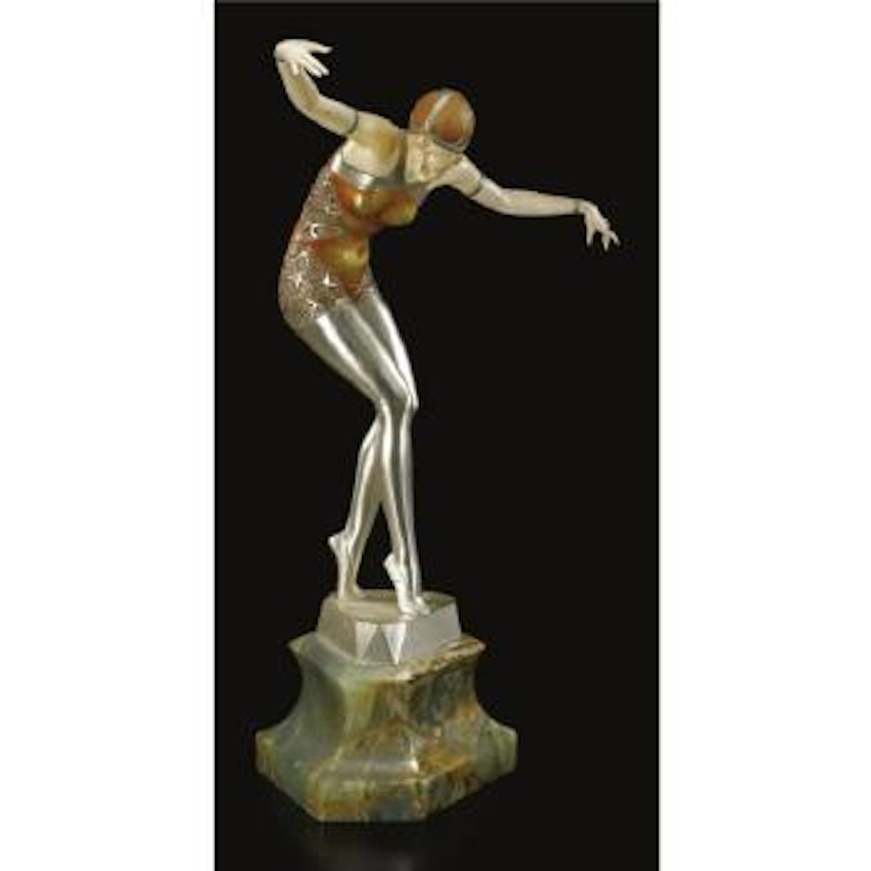 Cabaret Girl: An Art Deco Figure by Ferdinand Preiss