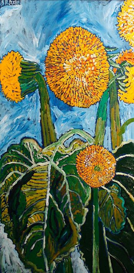 Sunflowers by John Bratby