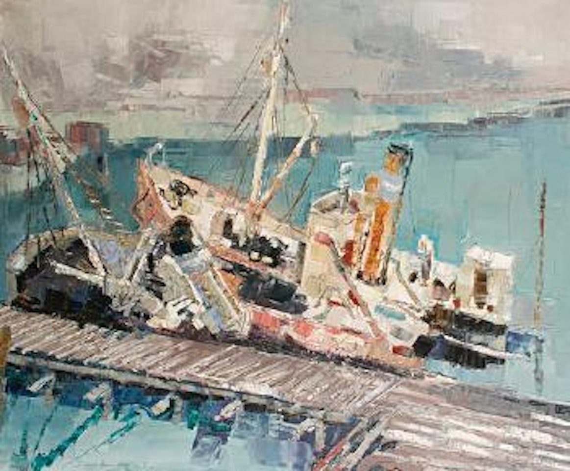 The sunken whalers, South Georgia by David Smith