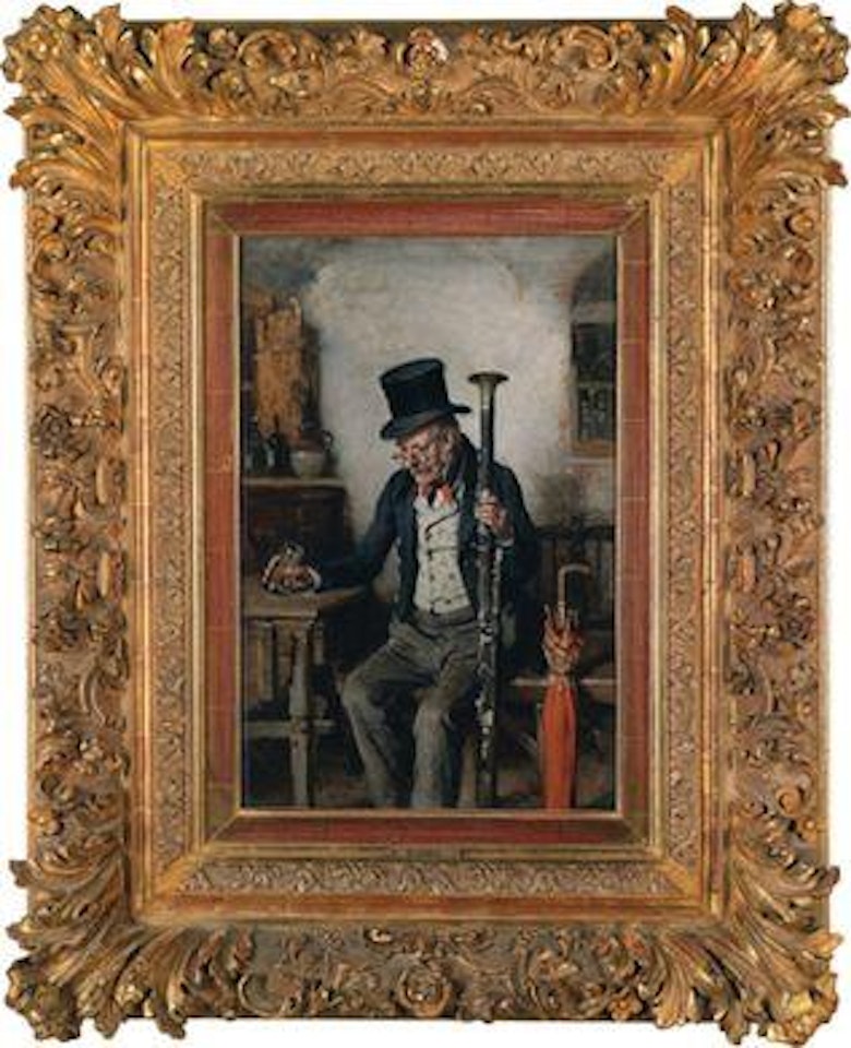 The oboe player by Hermann Kern