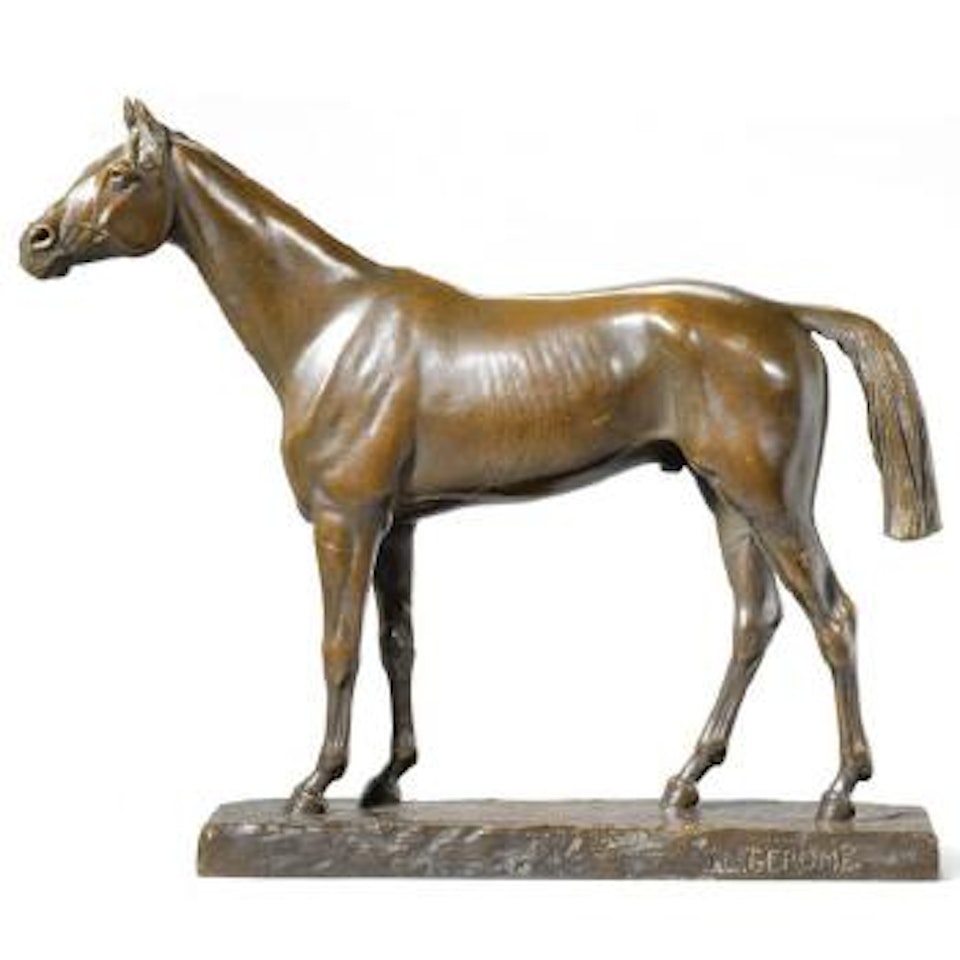 Cheval Pur Sang (Thoroughbred Horse) by Jean Léon Gérome