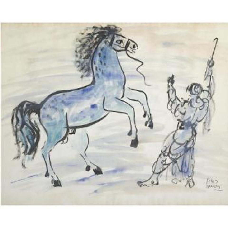 The Horse Trainer by Reuven Rubin
