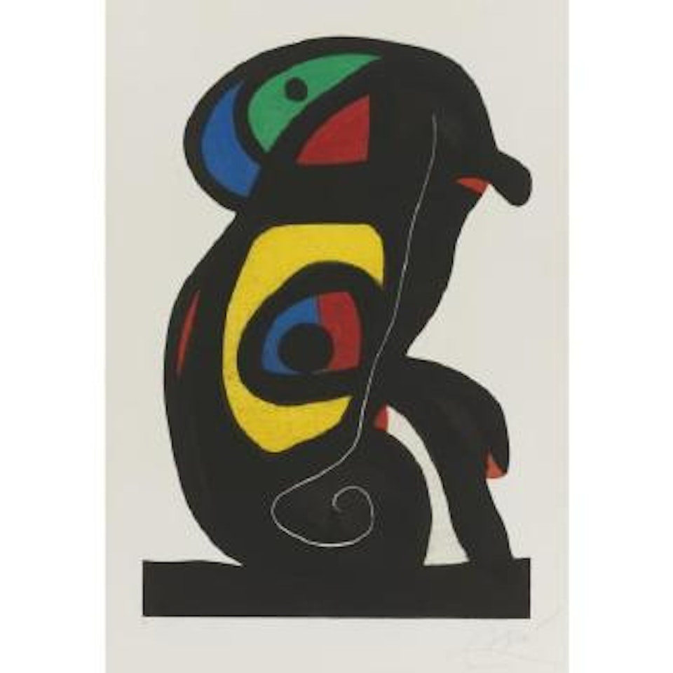 Le Brahmane (D. 1001) by Joan Miró