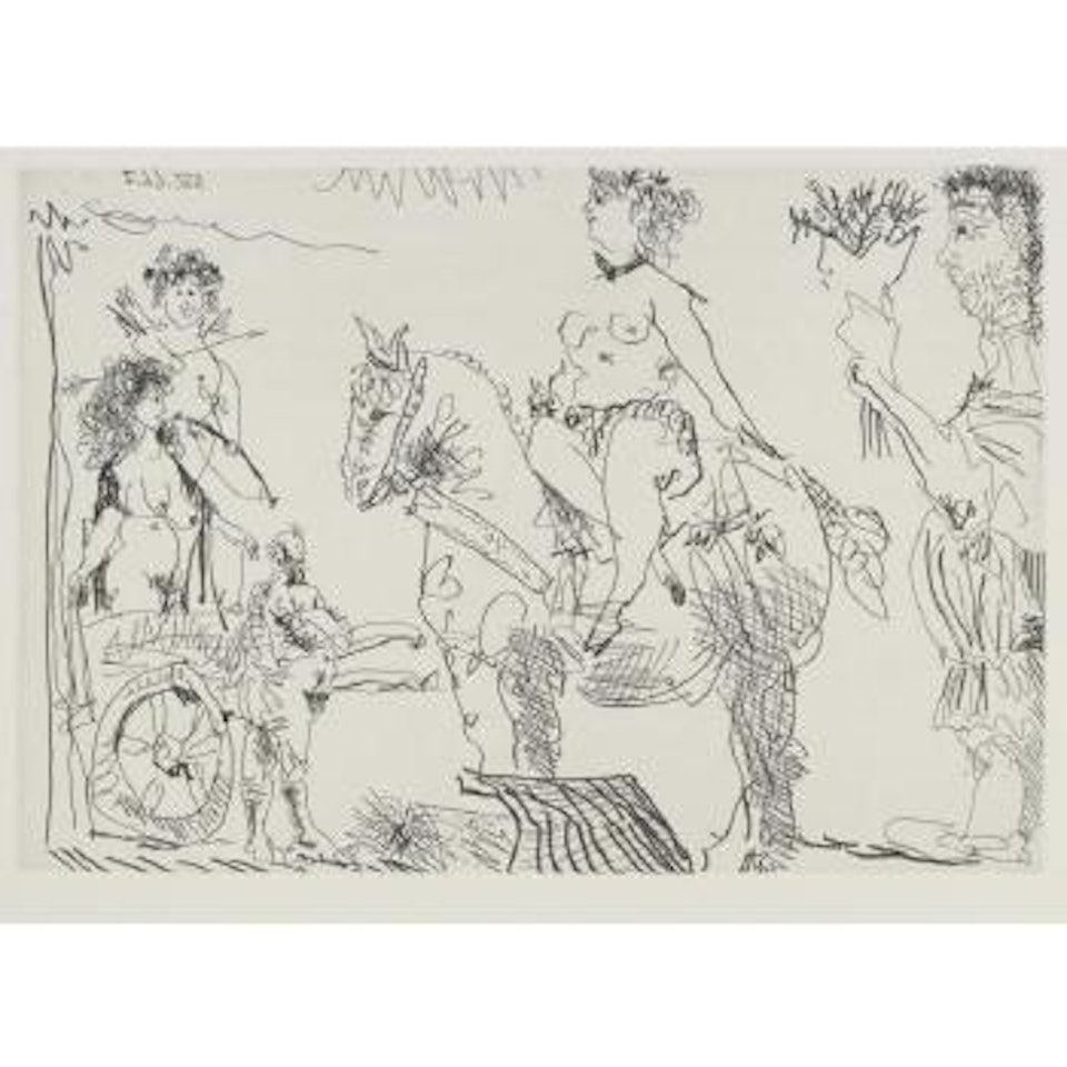 Le Cocu Magnifique (B. 1244-55; C. Bks. 140) by Pablo Picasso