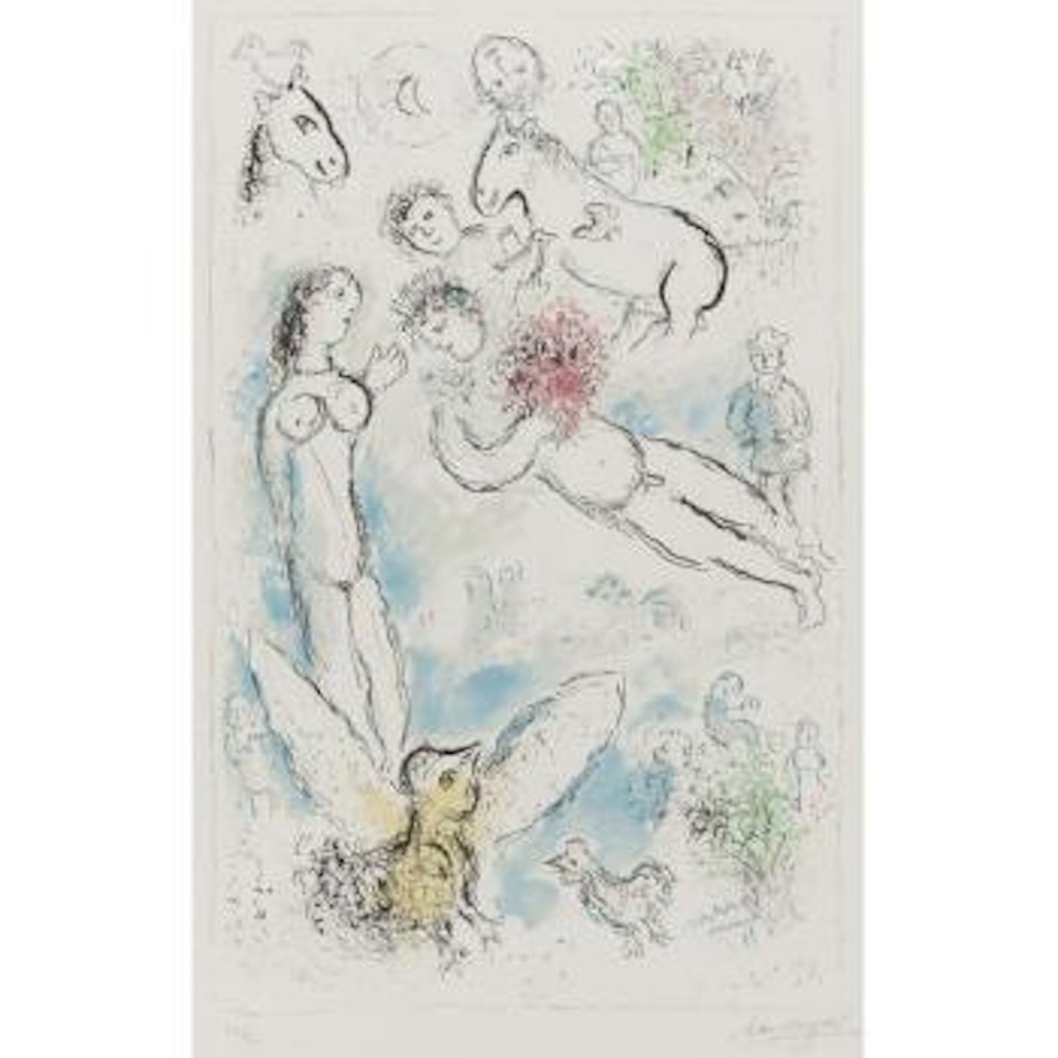 Magic Flight (M. 980) by Marc Chagall