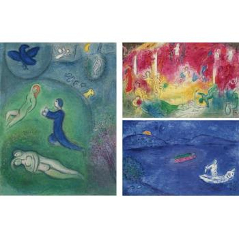 Daphnis And Chloe (M. 308-49; C. Bks. 46) by Marc Chagall