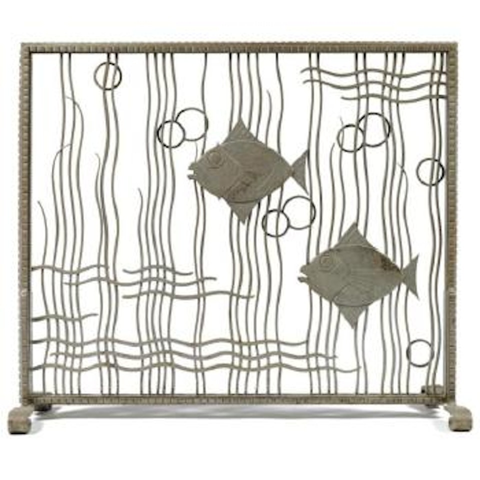 An Art Deco Firescreen by Edgar Brandt