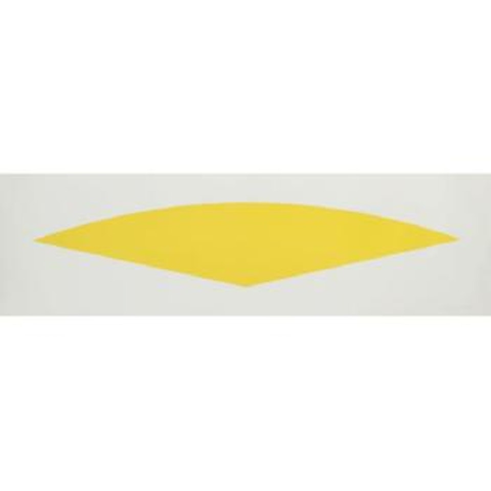 Yellow Curve (Gemini 1388) by Ellsworth Kelly