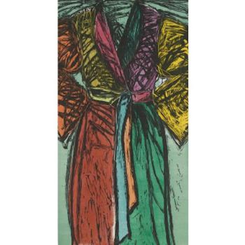 Fourteen Color Woodcut Bathrobe (Doench And Feinberg 112) by Jim Dine