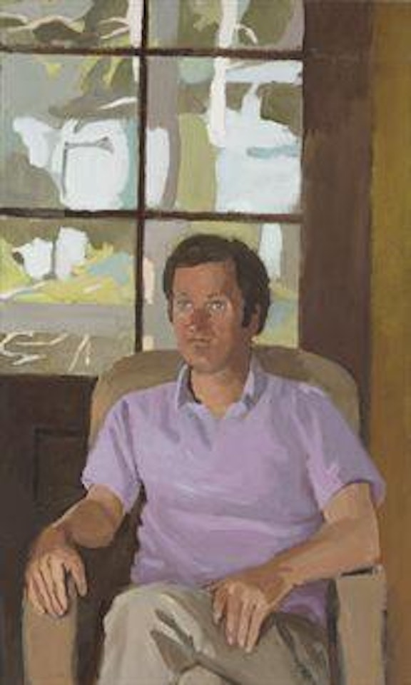 John Ashbery by Fairfield Porter