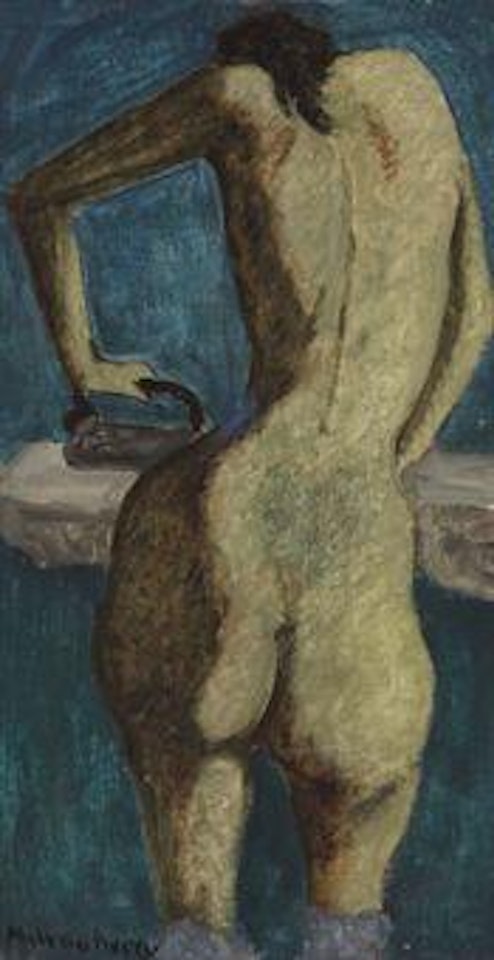 Nude Ironing by Milton Avery