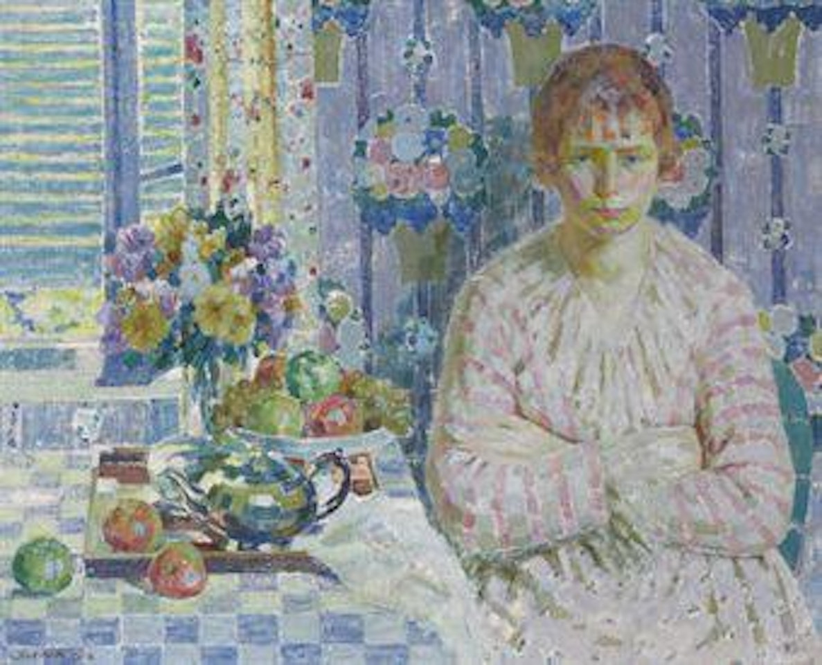 Pink and Blue by Louis Ritman