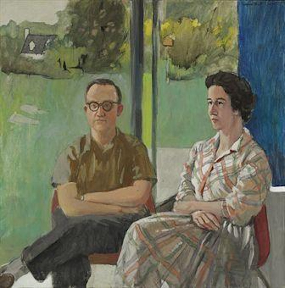 Molly and Walter Bareiss by Fairfield Porter