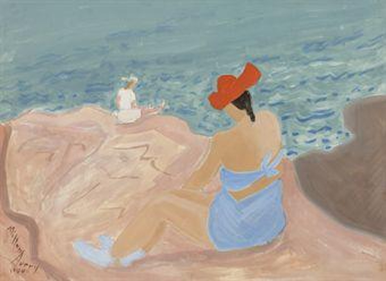 Orange Hat by Milton Avery
